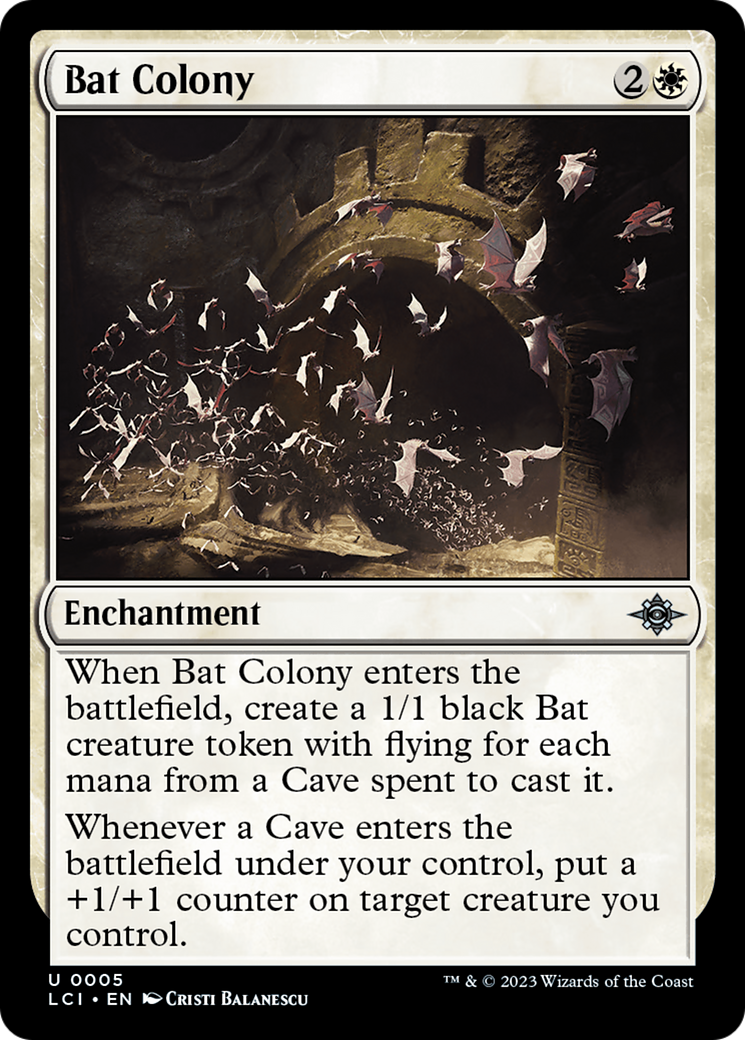 Bat Colony [The Lost Caverns of Ixalan] Foil