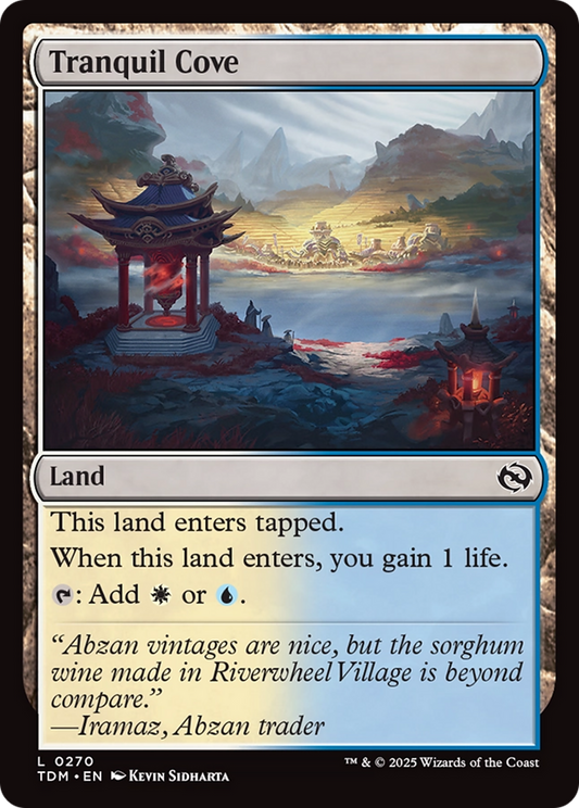 Tranquil Cove (270) Foil - Tarkir: Dragonstorm