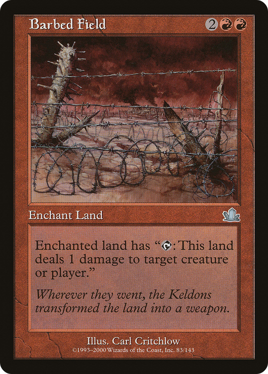 Barbed Field [Prophecy] Foil