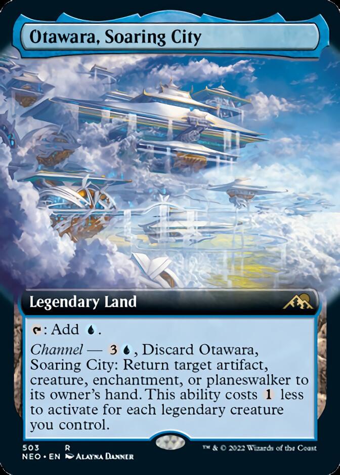 Otawara, Soaring City (Extended Art) [Kamigawa: Neon Dynasty] | Silver Goblin