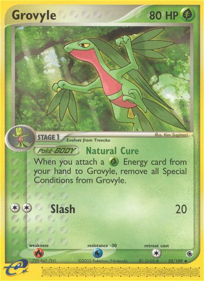 Grovyle (32/109) [EX: Ruby & Sapphire] | Silver Goblin