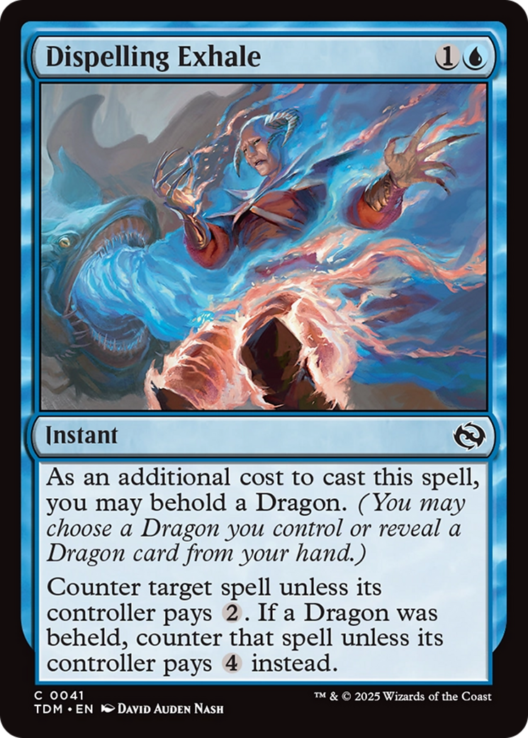 Dispelling Exhale (041) Foil - Tarkir: Dragonstorm