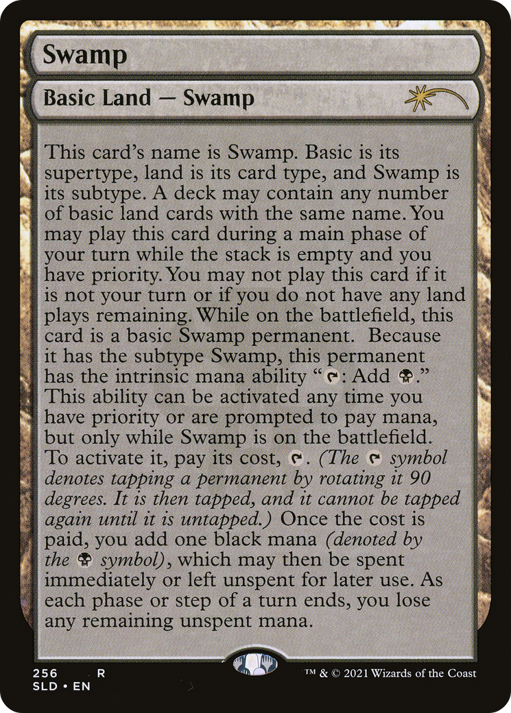 Swamp (256) - Secret Lair Drop