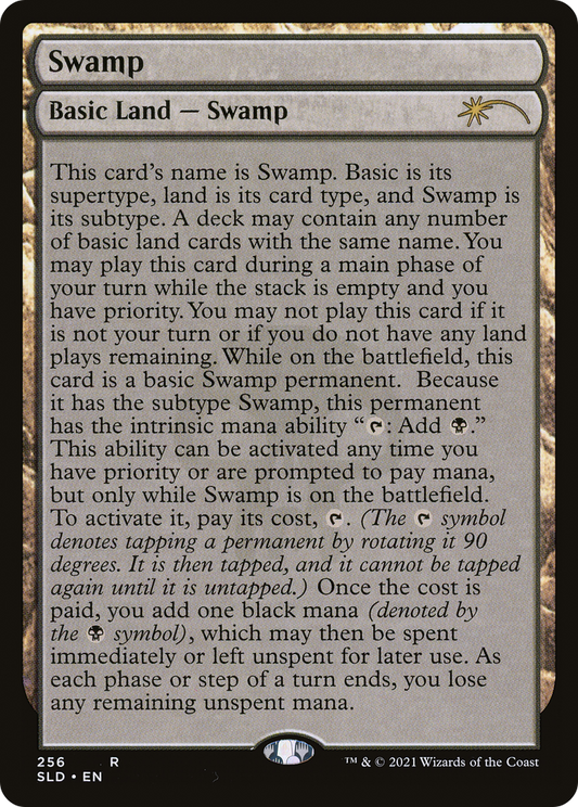 Swamp (256) - Secret Lair Drop