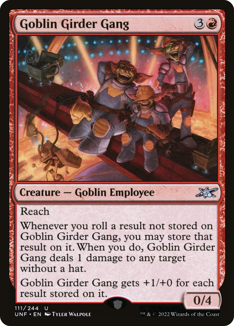 Goblin Girder Gang [Unfinity] | Silver Goblin