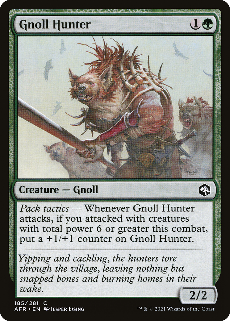 Gnoll Hunter [Dungeons & Dragons: Adventures in the Forgotten Realms] | Silver Goblin