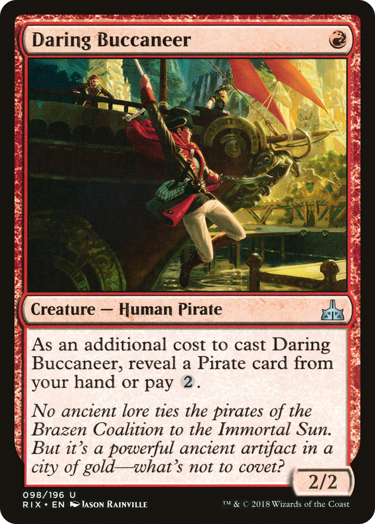 Daring Buccaneer [Rivals of Ixalan] | Silver Goblin