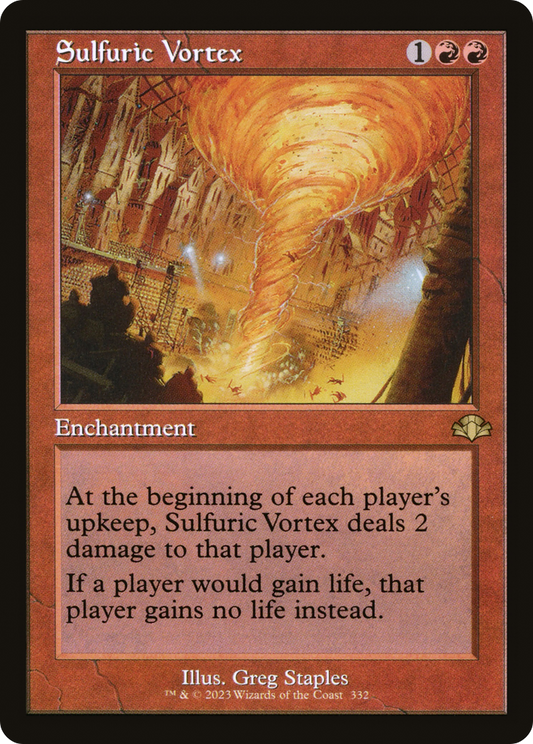 Sulfuric Vortex (Retro) [Dominaria Remastered] Foil