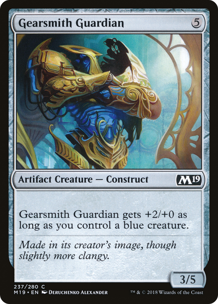 Gearsmith Guardian [Core Set 2019] | Silver Goblin