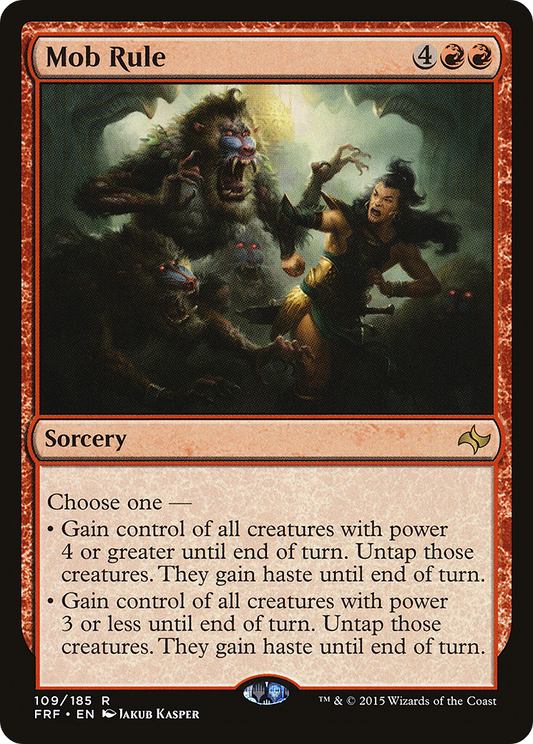 Mob Rule [Fate Reforged] Foil
