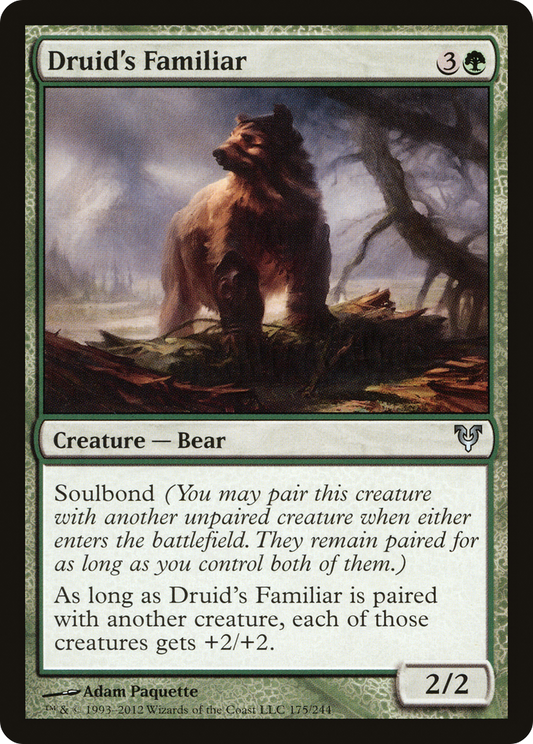 Druid's Familiar [Avacyn Restored]