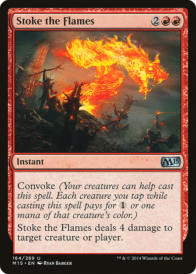 Stoke the Flames [Magic 2015] | Silver Goblin