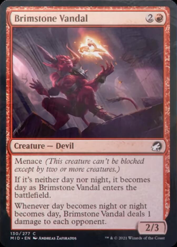 Brimstone Vandal [Innistrad: Midnight Hunt] | Silver Goblin