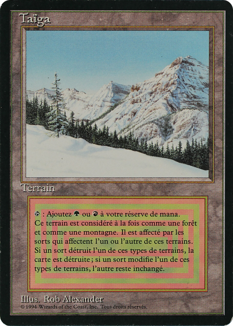 Taiga [Foreign Black Border] | Silver Goblin