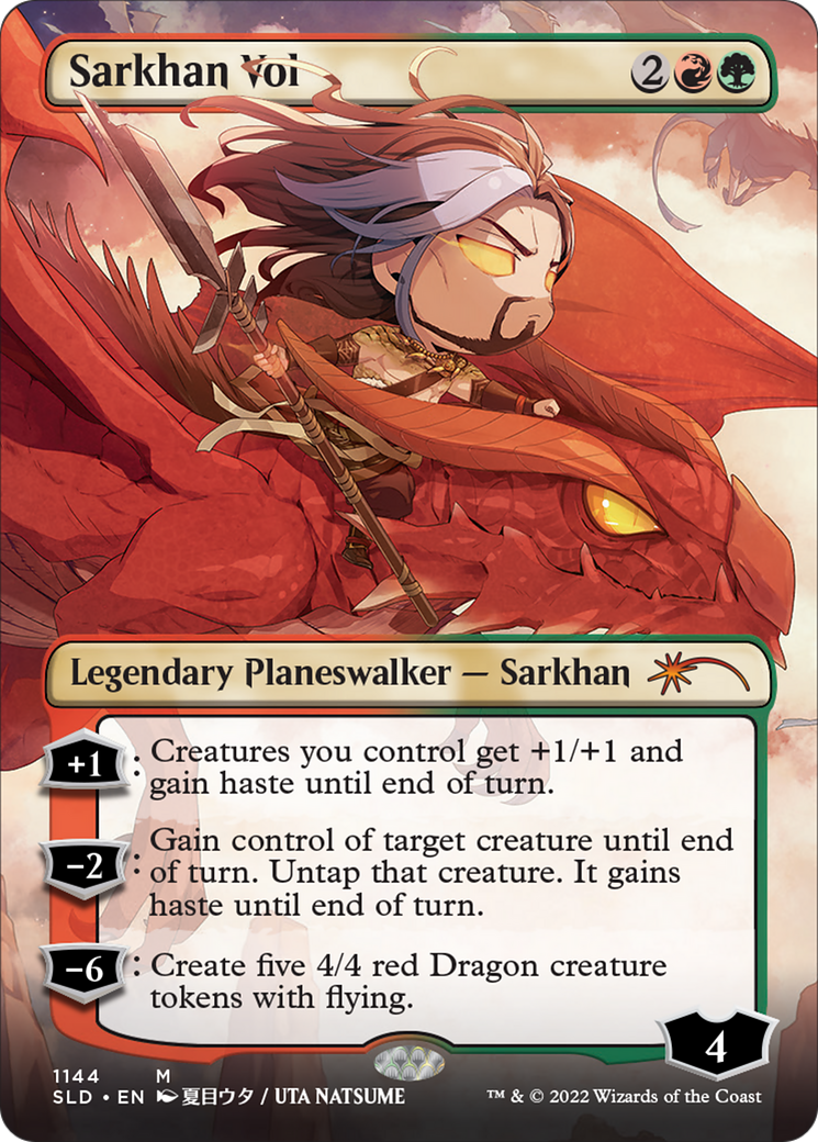 Sarkhan Vol (Borderless) [Secret Lair Drop Series] | Silver Goblin