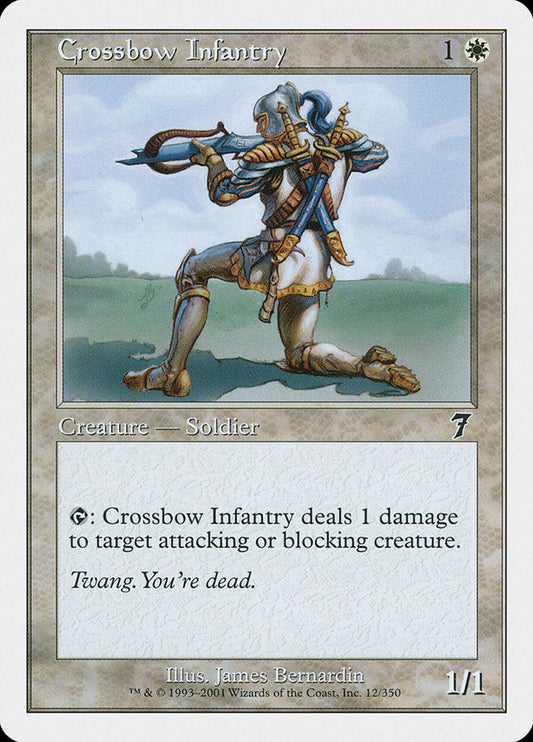 Crossbow Infantry [Seventh Edition] Foil