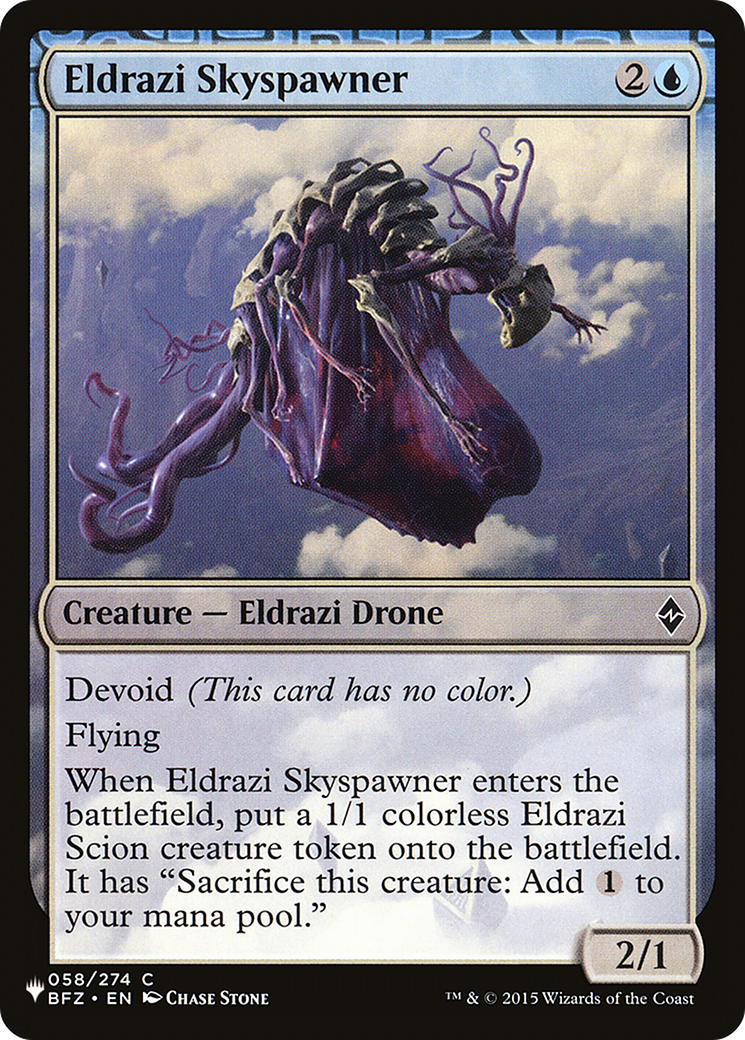 Eldrazi Skyspawner [The List] | Silver Goblin