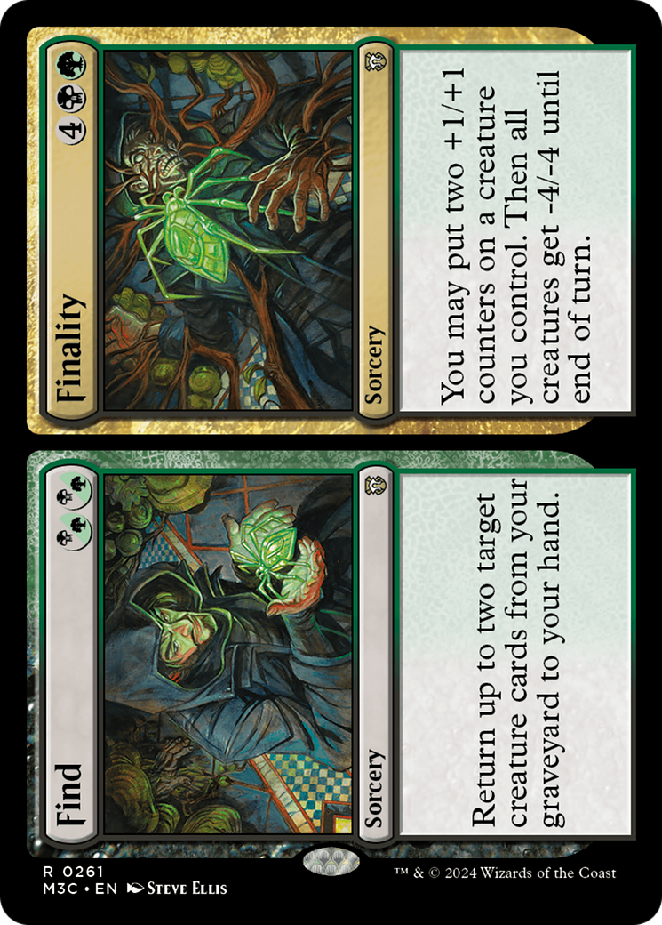 Find // Finality (Ripple Foil) [Modern Horizons 3 Commander] | Silver Goblin