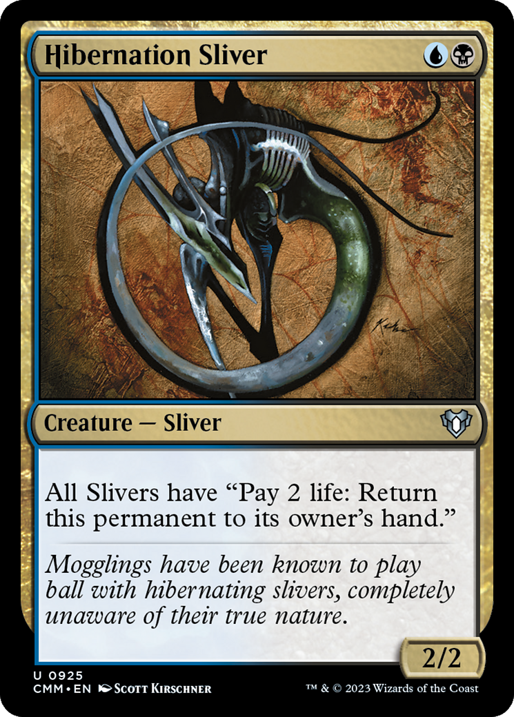 Hibernation Sliver [Commander Masters] | Silver Goblin