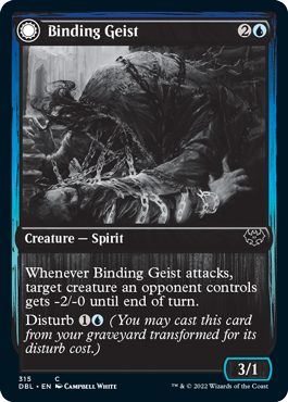 Binding Geist // Spectral Binding [Innistrad: Double Feature] Foil