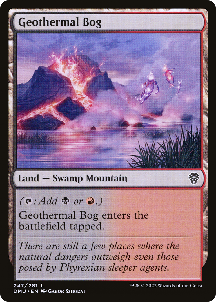 Geothermal Bog [Dominaria United] | Silver Goblin