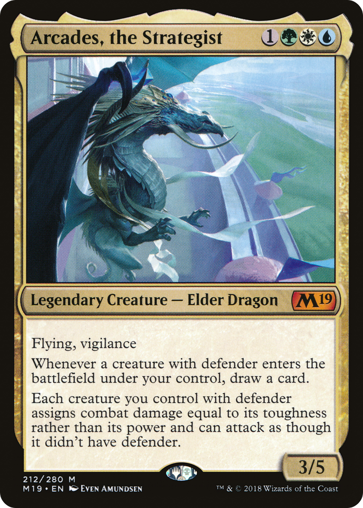 Arcades, the Strategist [Core Set 2019] | Silver Goblin