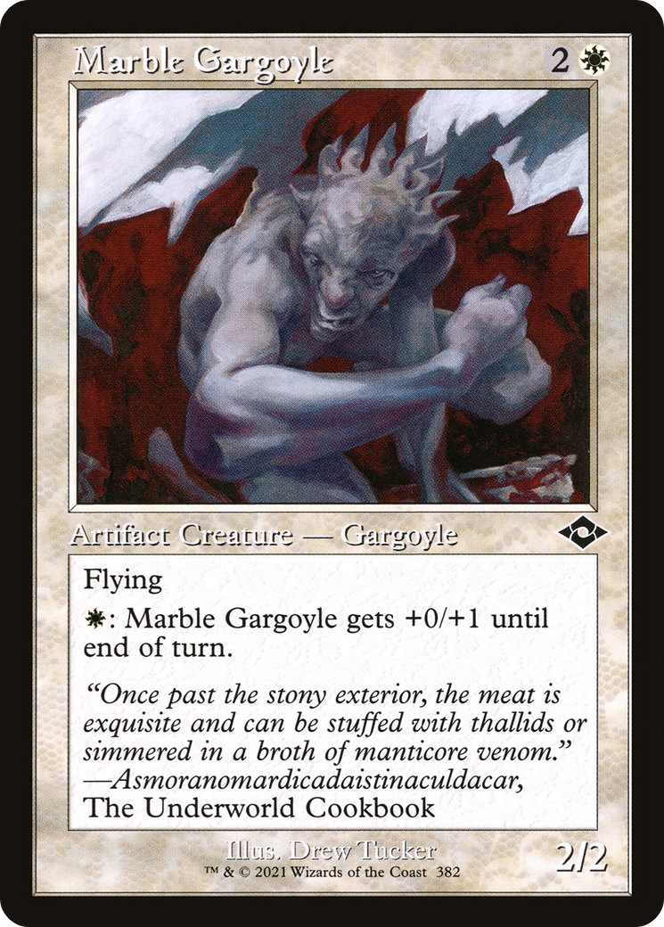 Marble Gargoyle (Retro) [Modern Horizons 2] | Silver Goblin