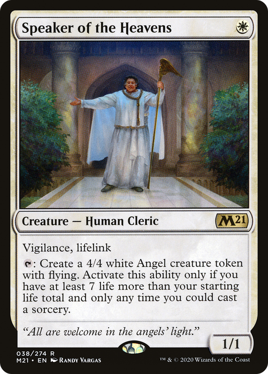 Speaker of the Heavens [Core Set 2021]