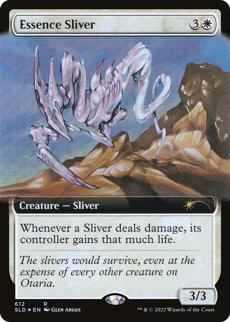 Essence Sliver (Extended Art) [Secret Lair Drop Series] | Silver Goblin