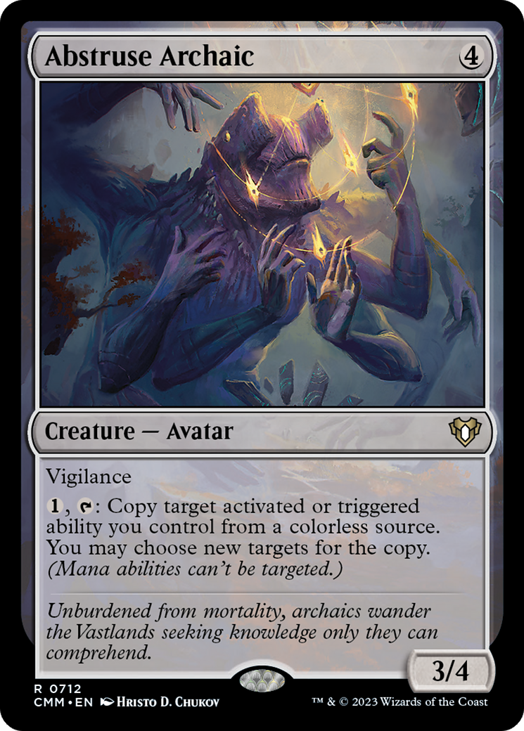 Abstruse Archaic [Commander Masters] | Silver Goblin