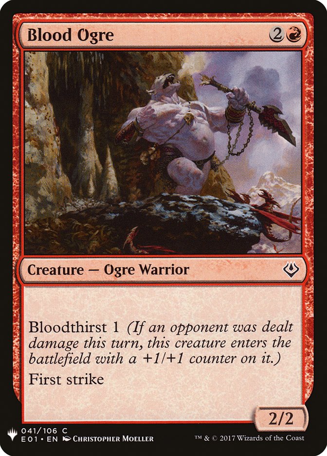Blood Ogre [Mystery Booster] | Silver Goblin