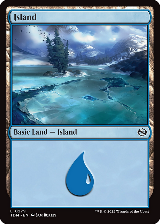 Island (279) - Tarkir: Dragonstorm