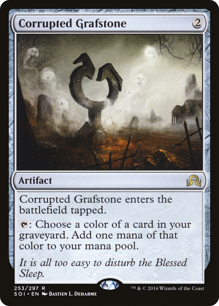 Corrupted Grafstone [Shadows over Innistrad] | Silver Goblin