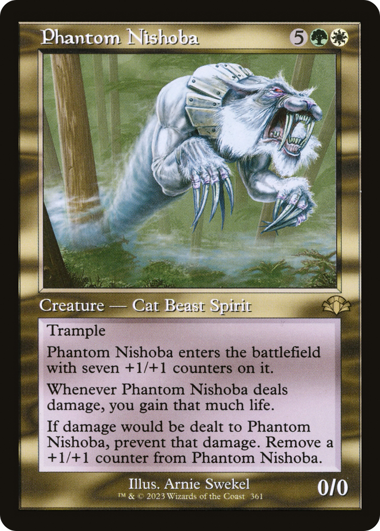 Phantom Nishoba (Retro) [Dominaria Remastered] | Silver Goblin