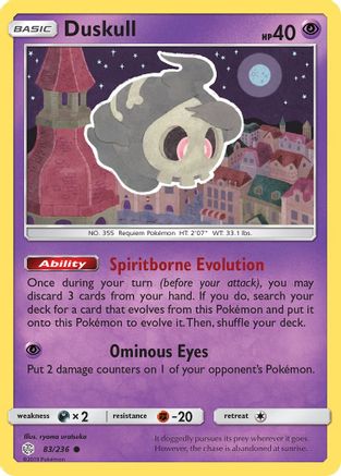 Duskull (83) - Cosmic Eclipse