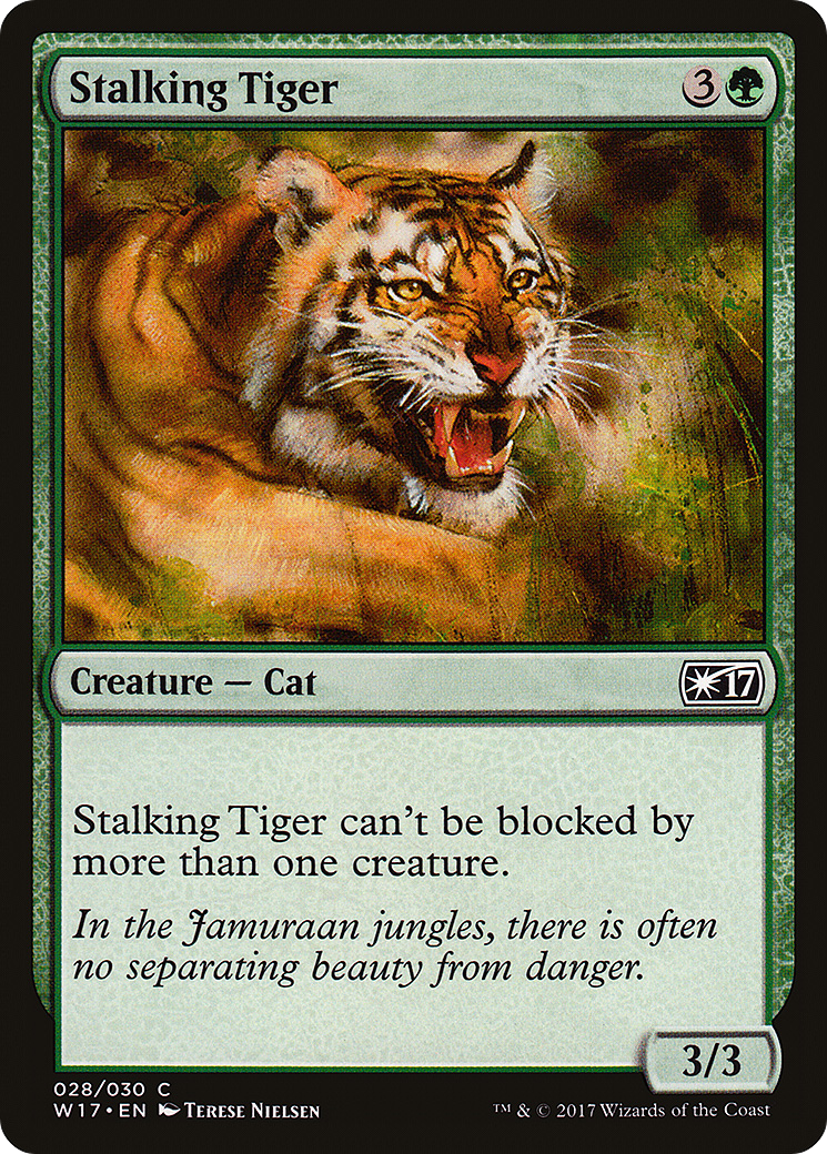 Stalking Tiger [Welcome Deck 2017] | Silver Goblin