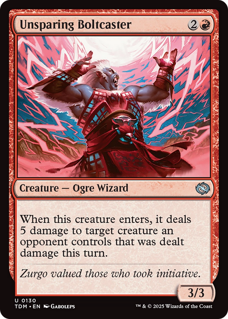 Unsparing Boltcaster (130) - Tarkir: Dragonstorm