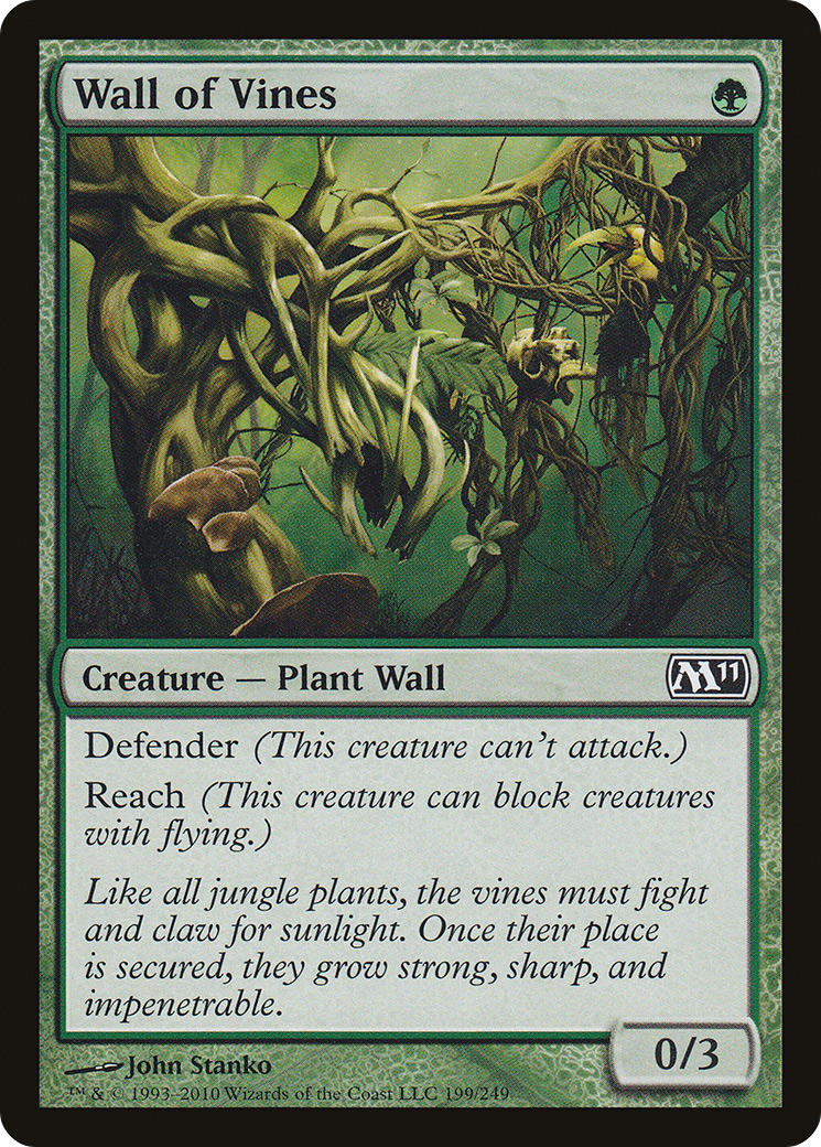 Wall of Vines [Magic 2011] | Silver Goblin