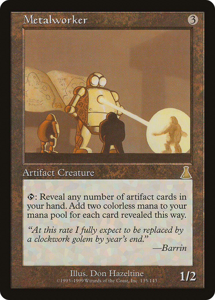 Metalworker [Urza's Destiny] | Silver Goblin