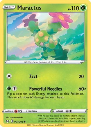 Maractus (007/202) [Sword & Shield: Base Set] | Silver Goblin