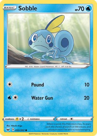 Sobble (055/202) [Sword & Shield: Base Set] | Silver Goblin