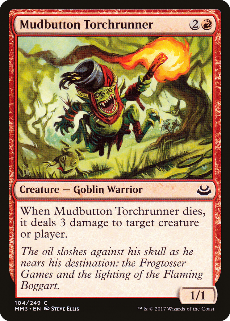 Mudbutton Torchrunner [Modern Masters 2017] | Silver Goblin