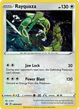 Rayquaza (SWSH029) [Sword & Shield: Black Star Promos] | Silver Goblin