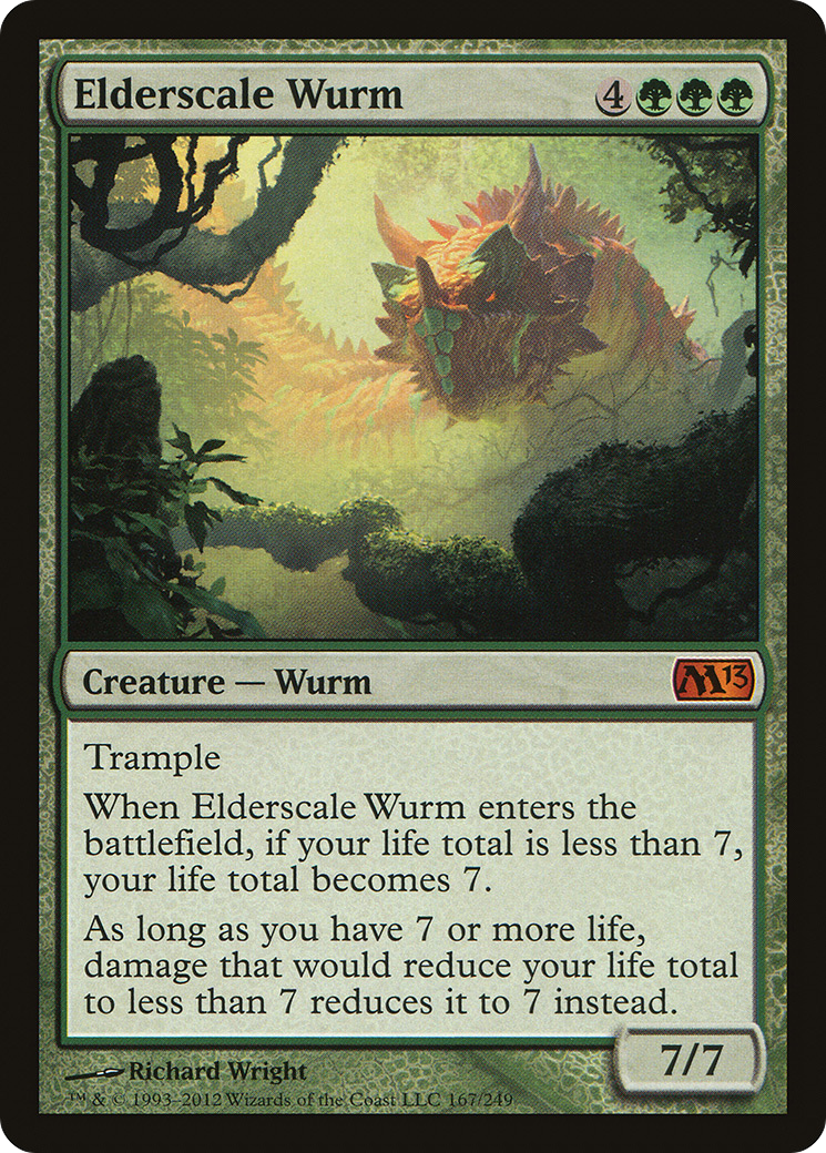 Elderscale Wurm [Magic 2013] | Silver Goblin