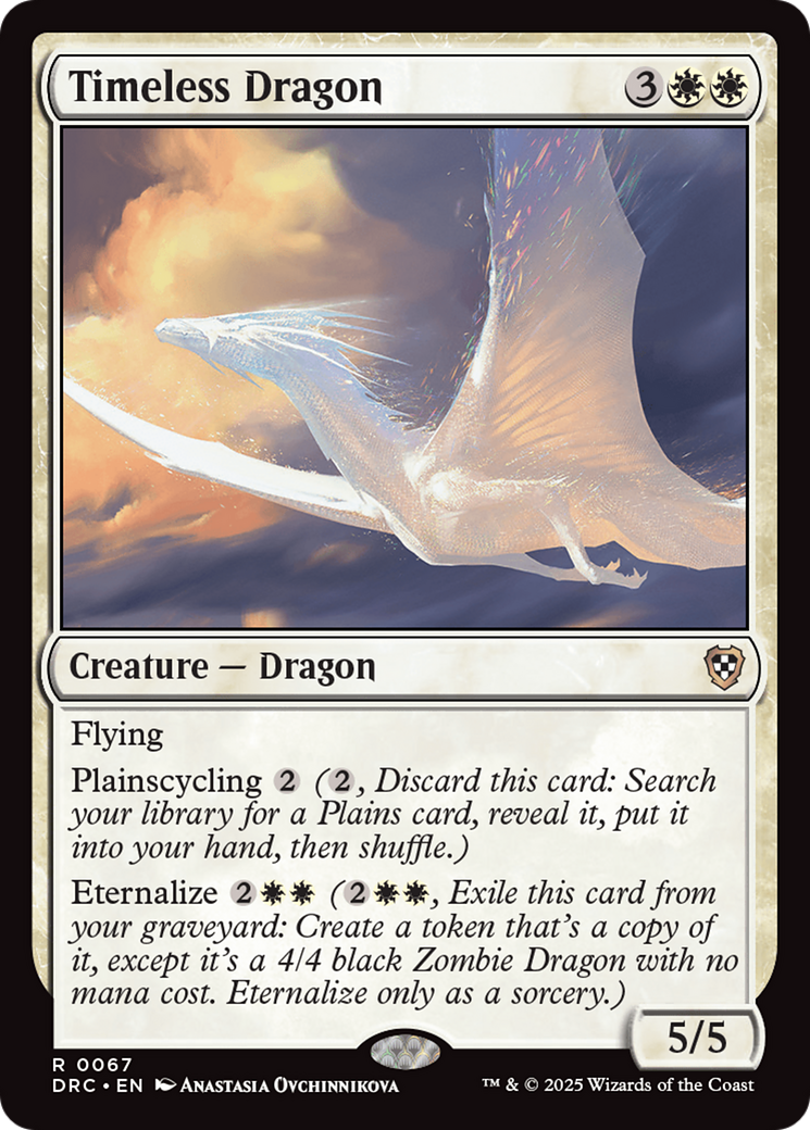 Timeless Dragon (067) - Commander: Aetherdrift