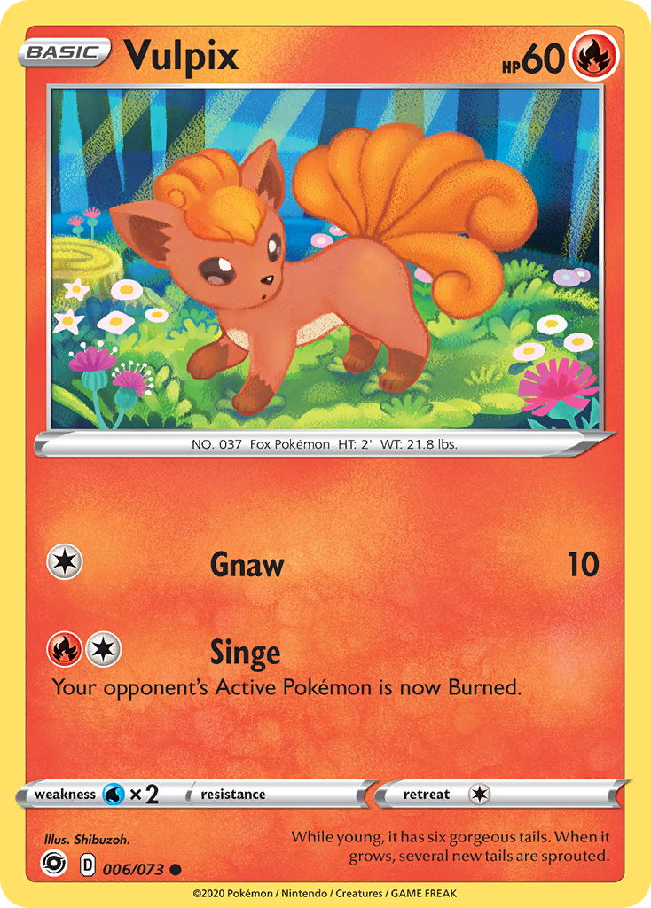 Vulpix (006/073) [Sword & Shield: Champion's Path] | Silver Goblin