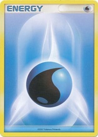 Water Energy (2007 Unnumbered D/P Style Non-Holo) () - League & Championship Cards