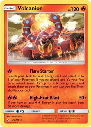 Volcanion - 25/214 (25) - Deck Exclusives