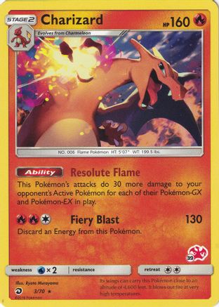 Charizard (#39 Charizard) (3) - Battle Academy