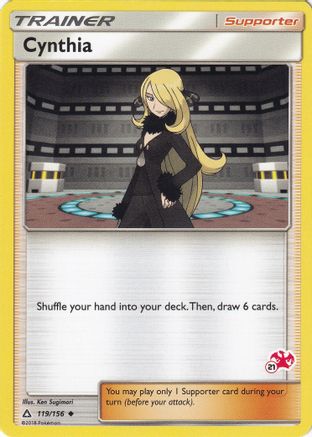 Cynthia (#21 Charizard) (119) - Battle Academy